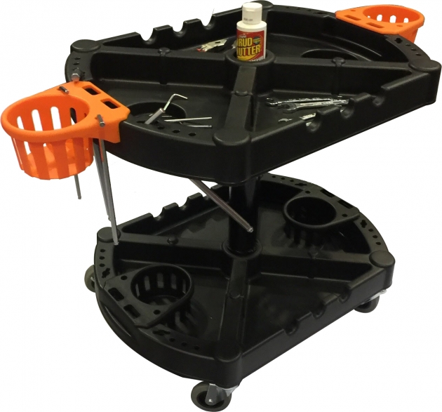 2 SHELVES TOOL RACK